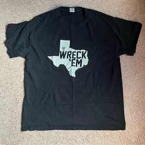Black Wreck ‘Em Texas Tech TTU T-Shirt